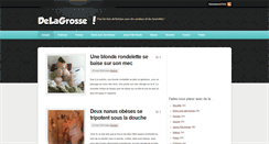 Desktop Screenshot of delagrosse.com
